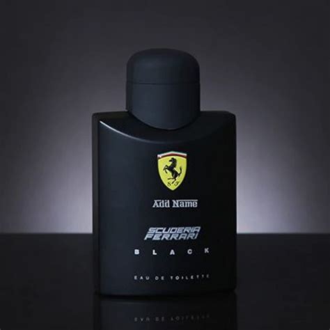 ferrari scuderia black homme men eau de toilette 125 ml